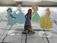 Disney ディズニー プリンセス アクリルスタンド 5種セットのサムネイル