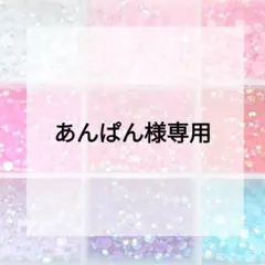 あんぱん様専用ページ