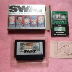 FC ファミコン箱説明書あり　SWAT