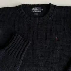 90s 　ヴィンテージ　POLO Ralph Lauren 肉厚　ウール　ニット
