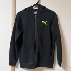 PUMA プーマ パーカー キッズ 140cm ブラック