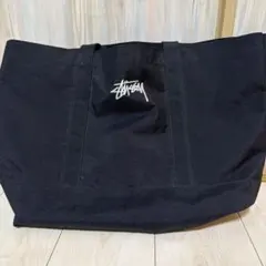 Stussy ステューシー　横長トートバック　刺繍ロゴのサムネイル