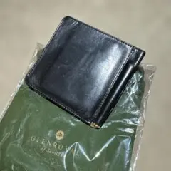 GLENROYAL マネークリップ レザー ブラックのサムネイル