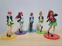 五等分の花嫁　Coreful 制服ver.　フィギュア　5人セット