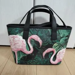 FONFIQUE ear PAPILLONNERハンドバッグ2wayフラミンゴ柄のサムネイル
