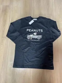 スヌーピー＆スパイク 長袖Tシャツ PEANUTS 新品タグ付き M