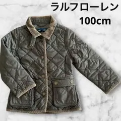 Ralph Lauren 100 キルティングジャケット　ラルフローレン　カーキ
