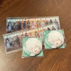 にじさんじ ビオレ コラボ HEROES 叢雲カゲツ 缶バッジ 特典カード 2点