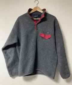 パタゴニア　シンチラ　スナップT プルオーバー 雪なしタグ　グレー　L 美品