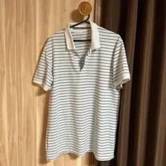 ボーダーポロシャツ