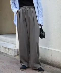 MONO-MART ヴィンテージライク ピグメントダンボールカーブパンツ