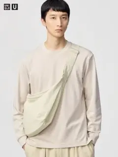 ユニクロ　エアリズムコットンクルーネックTシャツ