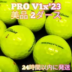 A53】 Titleist PROV1X 黄 2023年 ロストボール 24球 - メルカリ