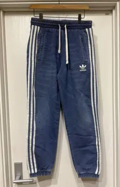 adidas オリジナルス　ジョガーパンツ ネイビー 3本ライン