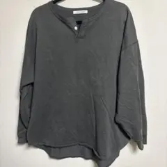 JOURNAL STANDARD 1ボタン ヘンリーネック ロンT L