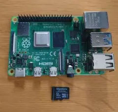 Raspberry Pi 4 Model B 4GB／32GB microSD付