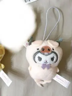 サンリオ　どうぶつ着ぐるみマスコット　ブタ　クロミ