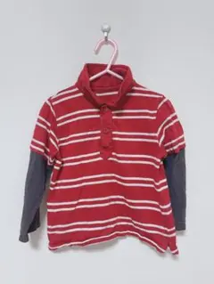 セール　輸入品　ラガーシャツ　トップス　長袖　ロンt  98 108 男の子
