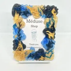 硬質ケース トレカケース ホイップデコB8 青 ブルー ゴールド ブラック 黒