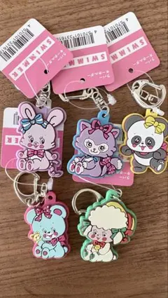 SWIMMER ラバーキーホルダー 5種セットのサムネイル