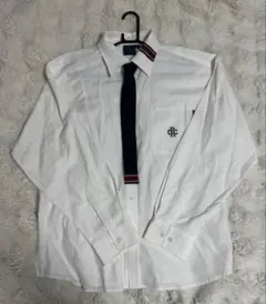 【美品】ROMANTIC CROWN RC CLUB TIE SHIRT 白 Mのサムネイル
