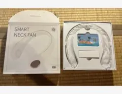 首掛け扇風機 4000mAh 静音設計 軽量 スマートネックファン