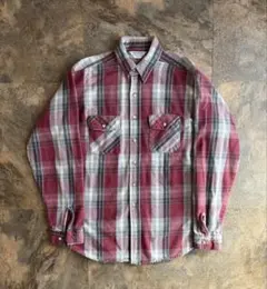 80s FIVE BROTHER ファイブブラザー ヘビネル フランネルシャツ