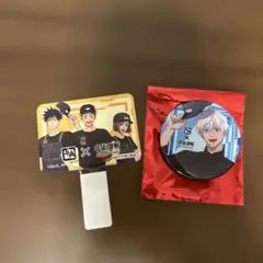 呪術廻戦 牛角 5th anniversary 缶バッジ カード