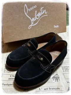 Christian Louboutin ブラックローファー