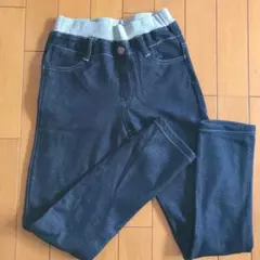 デニム調裏フリースパンツ　150センチ