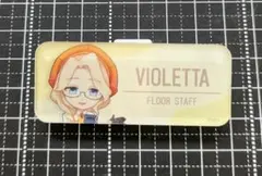 コンパスカフェ　アクリルネームプレート　ヴィオレッタ