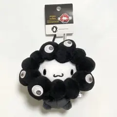 サンリオ×ミャクミャク　カラビナ　BC　モノクロ　シナモロール