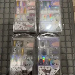 新品未開封★サンリオキャラクター ネイルチップ 24ピース　ネイル　Sanrioのサムネイル