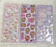 最終値下げ！サンリオマシュマロシール　3枚セット！