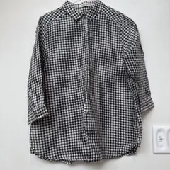 Samansa Mos2 サマンサモスモス　チェック柄　シャツ