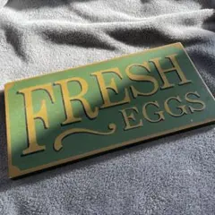 FRESH EGGSプレート　カントリー雑貨