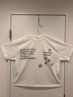 sedacle箔プリント星柄Tシャツ ホワイト S