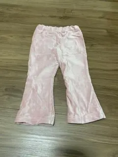 コーディロイパンツ/フレアパンツ/80/ピンク