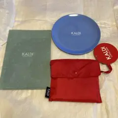KALDI 皿・エコバッグ・フォルダーセット