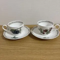未使用◆新品　Noritake ロイヤルオーチャード カップ&ソーサー 2客