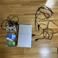 PlayStation 2 本体 サテン・シルバー 美品！