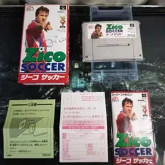 【良品】ジーコサッカー　スーパーファミコン