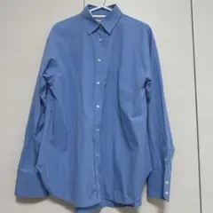 ミラオーウェン　シャツ　milaowen ブラウス　トップス　服　水色