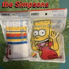 ザ・シンプソンズ タオルインポーチ／ラインソックス