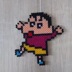 しんちゃん アイロンビーズ アート