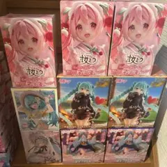 桜ミク フィギュア 11体ぬーどるストッパー desktop cute 和風喫茶