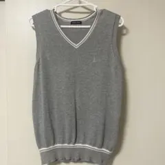 EAST BOY ヴィーナス Vネックベスト　グレー 9号 イーストボーイ