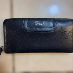Coach ブラック 長財布