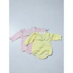 This and That ストライプロンパース 80cm 新品未使用タグ付き