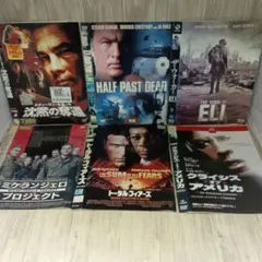 r4375 洋画DVD6枚セットおまとめ サスペンス アクション - メルカリ